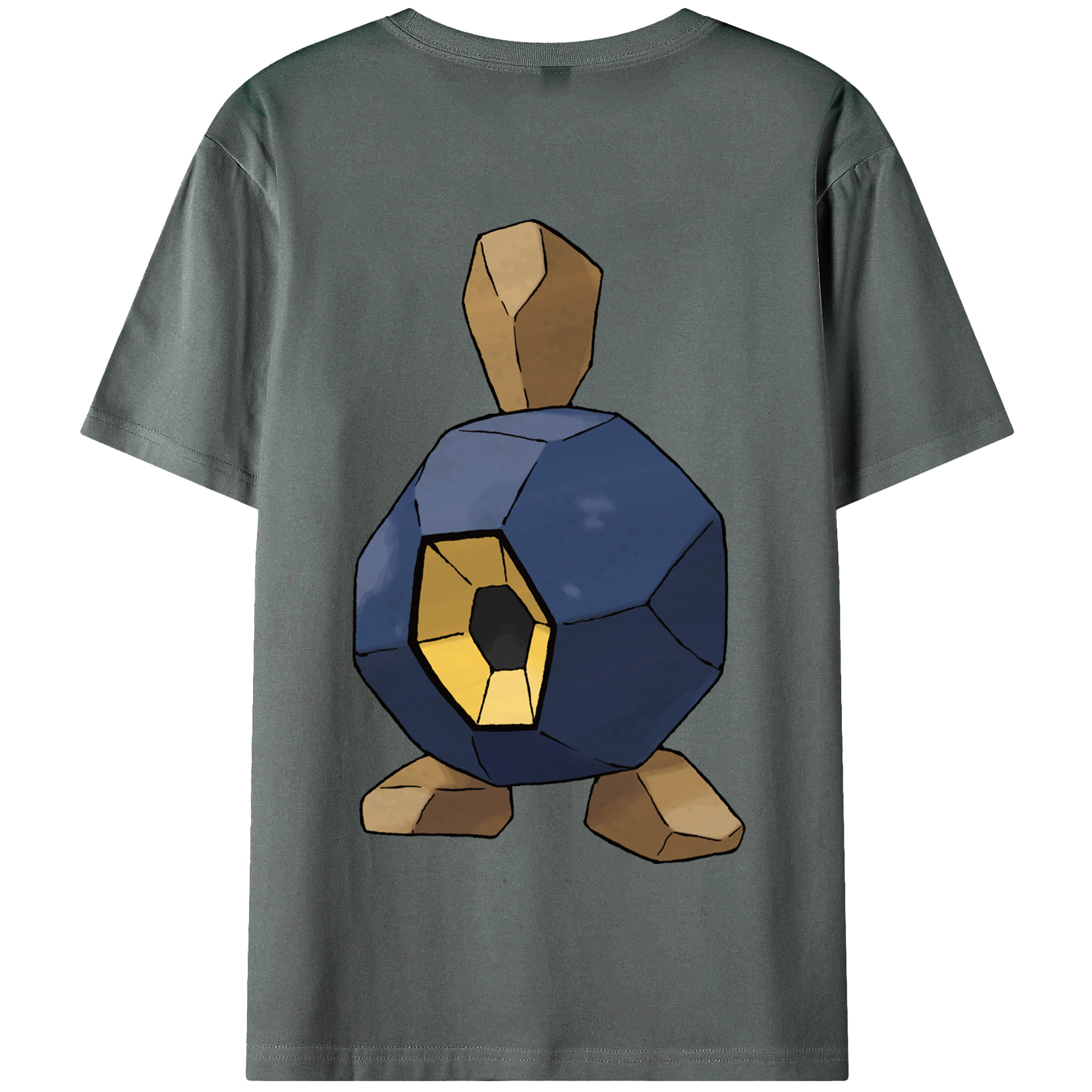 （画像用） ポケットモンスター Pokémon 綿100％半袖Tシャツ（背面プリント）